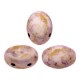 Les perles par Puca® Samos beads Opaque mix rose gold ceramic look 03000/15695